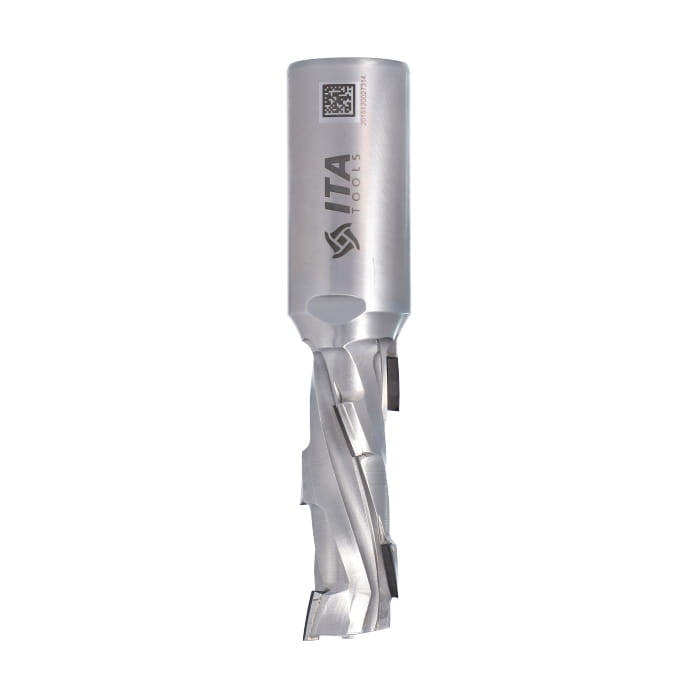 ITA TOOLS frez diamentowy ECO Z1+1 D16 I55 L110 S20 mm / 2 spirale / korpus STAL