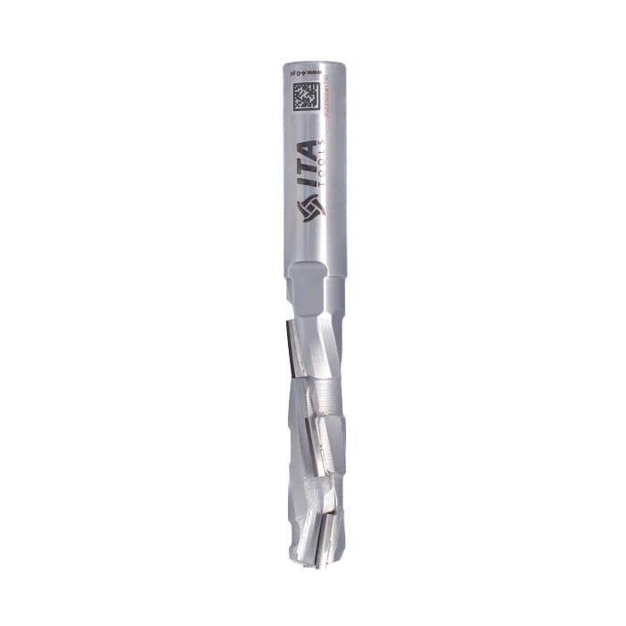 ITA TOOLS frez diamentowy ECO Z1+1 D12 I45 L93 S12 mm / 3 spirale / korpus STAL