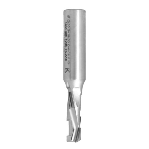 ITA TOOLS frez diamentowy ECO Z1+1 D12 I35 L97 S16 mm / 3 spirale / korpus STAL