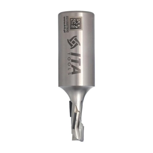 ITA TOOLS frez diamentowy ECO Z1+1 D10 I25 L93 S25 mm / 3 spirale / korpus STAL / LEWY