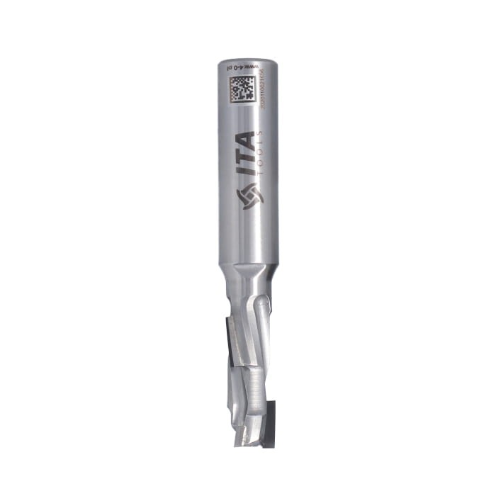 ITA TOOLS frez diamentowy ECO Z1+1 D10 I25 L74 S12 mm / 3 spirale / korpus STAL