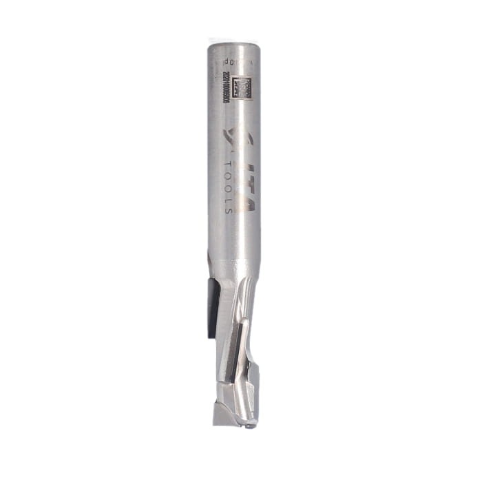 ITA TOOLS frez diamentowy ECO Z1+1 D10 I25 L80 S10 mm / 3 spirale / korpus STAL / LEWY