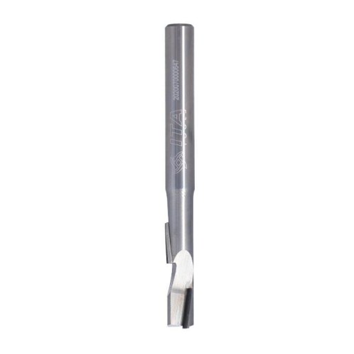 ITA TOOLS frez diamentowy ECO Z1+1 D8 I27 L80 S8 mm / 3 spirale / korpus HM / LEWY