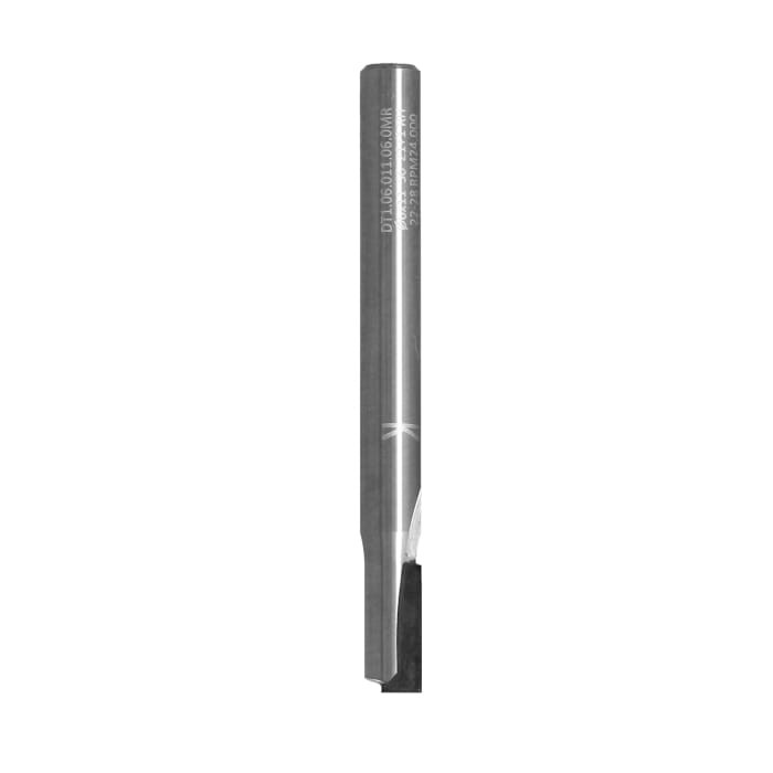 ITA TOOLS frez diamentowy Z1+1 D6 I11 L50 S6 mm negatyw / korpus HM