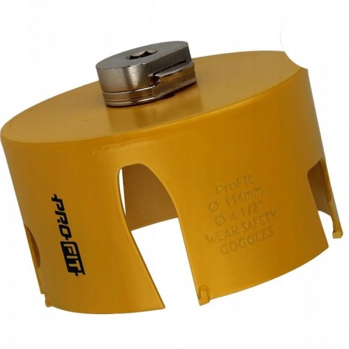 PRO-FIT Otwornica HM Z5 D114 mm drewno / płyta / PCV