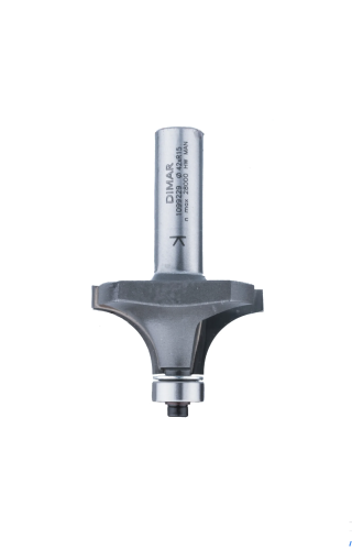 Dimar frez zaokrąglający / ćwierćwałek HM Z2 R15 D42 S12 mm drewno / płyta wiórowa / laminat