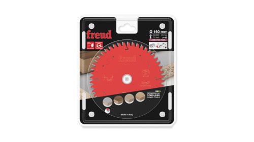 FREUD Piła HM do Laminatu / MDF 160x20x48Z -5° Negatyw / cienki rzaz
