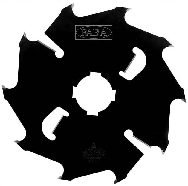 Faba piła HM do wielopił 450x70x14+6Z / cięcie wzdłuż / drewno iglaste mokre