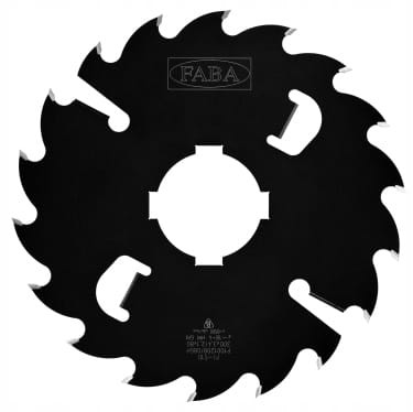 Faba piła HM do wielopił 450x70x18+6Z / cięcie wzdłuż / drewno mokre / szeroki rzaz