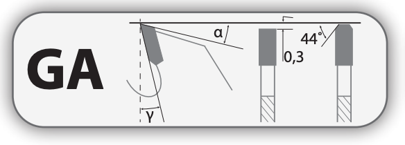 Faba piła tarczowa HM do drewna mokrego / twardego 350x30x42Z / ząb prosty