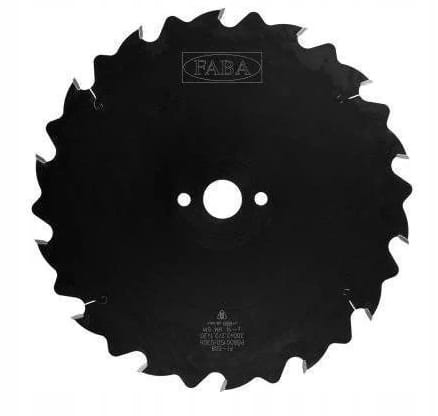 FABA PIŁA HM DO DREWNA 400x30x28Z/ CIĘCIE WZDŁUŻ / DREWNO SUCHE + Ogranicznik posuwu