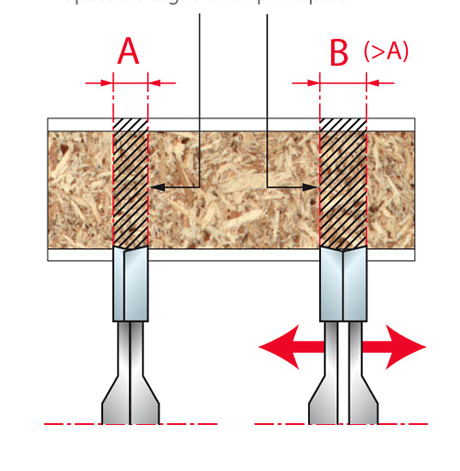 LI16M BA3 FREUD PODCINAK SKŁADANY 100x20x12+12Z / 2.8 - 3.6 mm