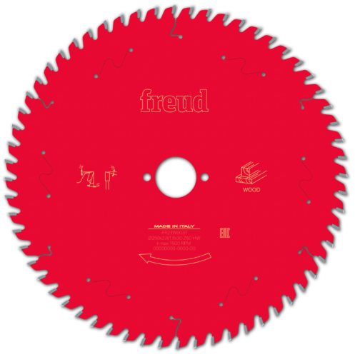 FR23W003T FREUD Piła HM DO DREWNA / SKLEJKI 250x30x60Z / CIĘCIE POPRZECZNE