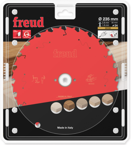 FREUD Piła HM do drewna / sklejki 235x30x24Z / cięcie wzdłużne