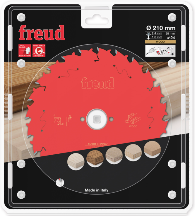 FREUD Piła HM do drewna / sklejki 210x30x24Z / cięcie wzdłużne