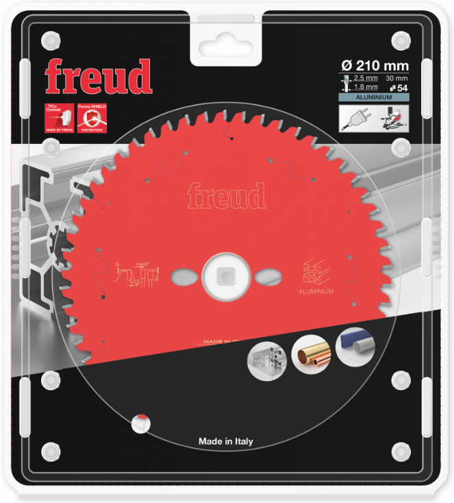 FR15A001M FREUD PIŁA HM DO ALUMINIUM 210x30x54 / -5° Negatyw