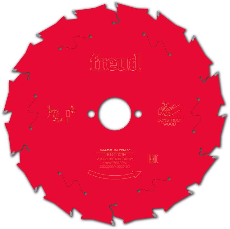 FREUD Piła HM do drewna / sklejki 200x30x16Z / cięcie wzdłużne