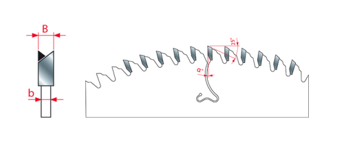 FREUD Piła do płyty wiórowej / MDF 160x20x48Z -2° negatyw / PREMIUM