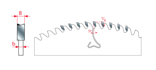 FREUD PIŁA DO DREWNA/SKLEJKI 300x30x96Z/ CIĘCIE RAMEK
