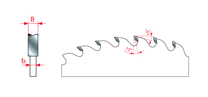 FREUD PIŁA DO DREWNA/SKLEJKI 350x30x60Z/ CIĘCIE UNIWERSALNE