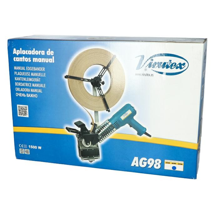 AG98E Okleiniarka ręczna 1500W Wręg max wręg 40,5mm min wręg 4,5mm