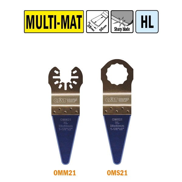 OMS21 Brzeszczot oscylacyjny W=28 I=50 1 szt. uchywt pod Fein i Festool