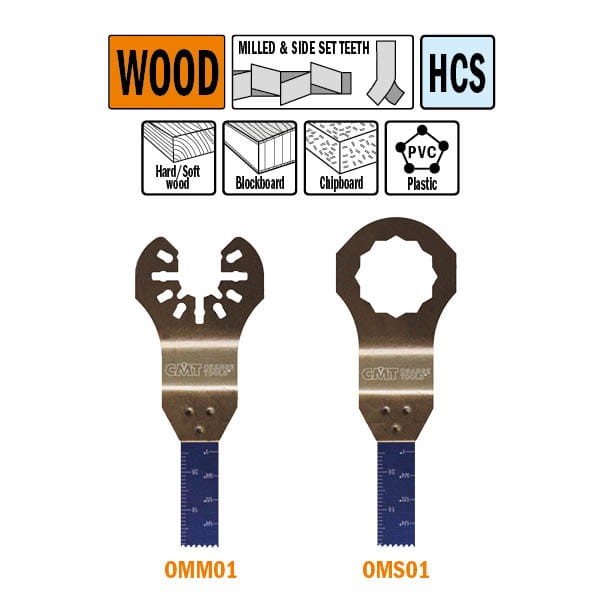 OMS01 Brzeszczot oscylacyjny W=10 I=28 TPI=18 1 szt. uchywt pod Fein i Festool