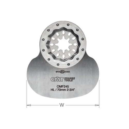 OMF245-X5 Brzeszczot oscylacyjny W=60 K=2,2 5 szt. STARLOCK