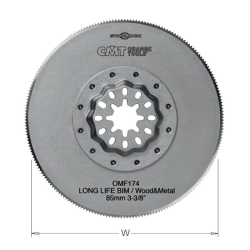 OMF174-X1 Brzeszczot oscylacyjny W=85 K= 0,7 TS= 1,27 TPI=20 1 szt. STARLOCK