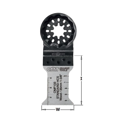 OMF133-X50 Brzeszczot oscylacyjny W=35 I=50 TS= 1,4 TPI=18 50 szt. STARLOCK