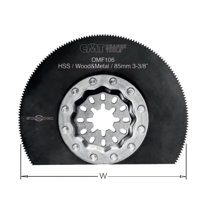 OMF106-X5 Brzeszczot oscylacyjny W=85 K= 0,5 TS= 1,34 TPI=19 5 szt. STARLOCK
