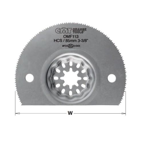 OMF113-X1 Brzeszczot oscylacyjny W=85 K= 0,8 TS= 1,5 TPI=17 1 szt. STARLOCK