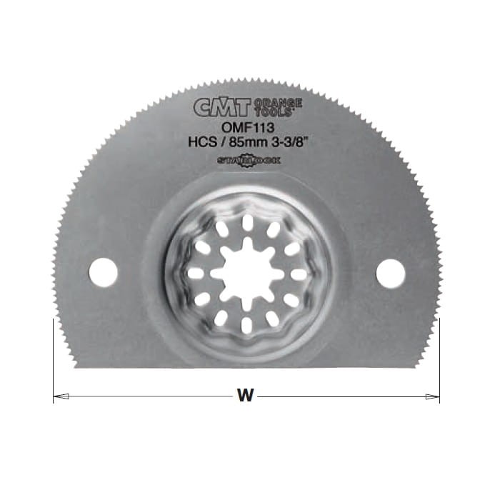 OMF113-X1 Brzeszczot oscylacyjny W=85 K= 0,8 TS= 1,5 TPI=17 1 szt. STARLOCK