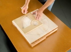 Zestaw do tworzenia tac dzielonych i czasz