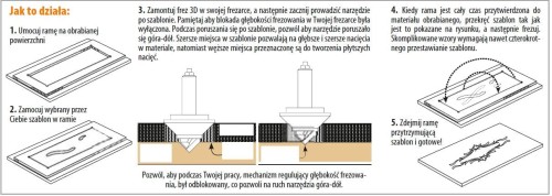 CMT Frez do zestawu Router Carver™ S8mm