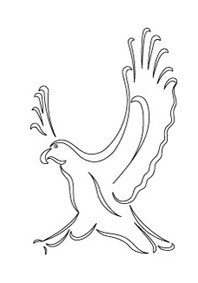 RCS-804 Szablon 3D Orzeł - B 178x298