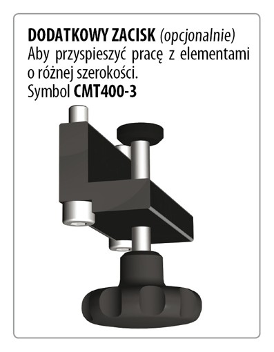 CMT656 Szablon do wiercenia przy krawędzi