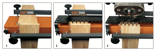 CMT300 Przyrząd do łączeń prostych i na jaskółczy ogon