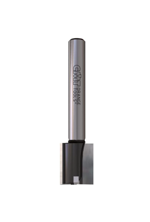 CMT Frez HM Z2+1 prosty wiercący D15 I20 L60 S8 mm