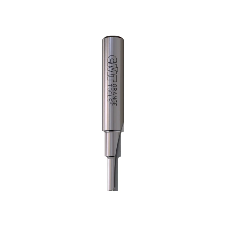 CMT Frez HM Z2+1 prosty wiercący D5 I12 L55 S8 mm
