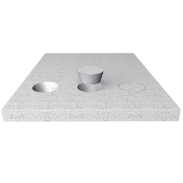 CMT Zestaw frezów do napraw w materiałach kompozytowych S12 mm