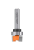 CMT Frez HM Z2 do planowania z łożyskiem D16 I19 L54 S8 mm / do drewna / MDF