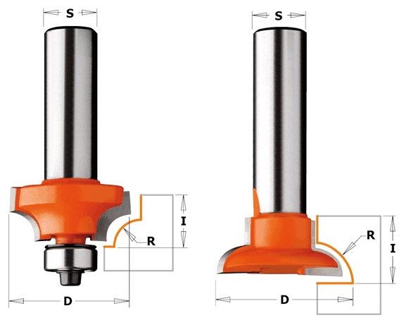 CMT Zestaw frezów do produkcji okien / listew dzielących