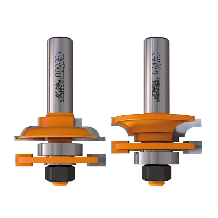 CMT Zestaw frezów do połączeń pióro-wpust S12 mm PROFIL C