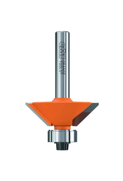 CMT Frez do fazowania / ukosowania z łożyskiem Z2 45° D45 S6 mm