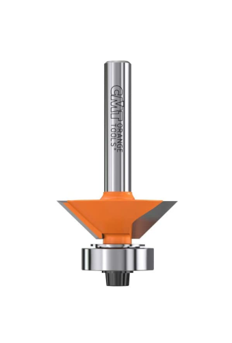 CMT Frez do fazowania / ukosowania z łożyskiem Z2 45° D27 S6 mm