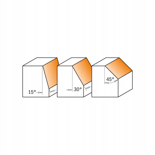 CMT Frez do fazowania / ukosowania Z2 45° D25 I8 S6 mm