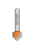 CMT Frez do grawerowania / fazowania 90° D9,5 I12,7 S6 mm