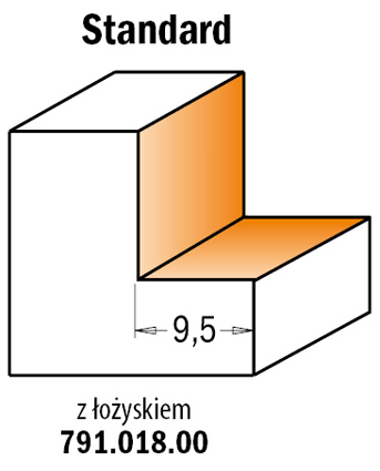 CMT Frez do wręgowania z wymiennym ostrzem Z2 D34 I12 S6,35 mm