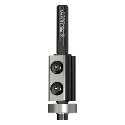 CMT Frez prosty na płytki wymienne z łożyskiem dolnym Z2 D19 I30 S8 mm